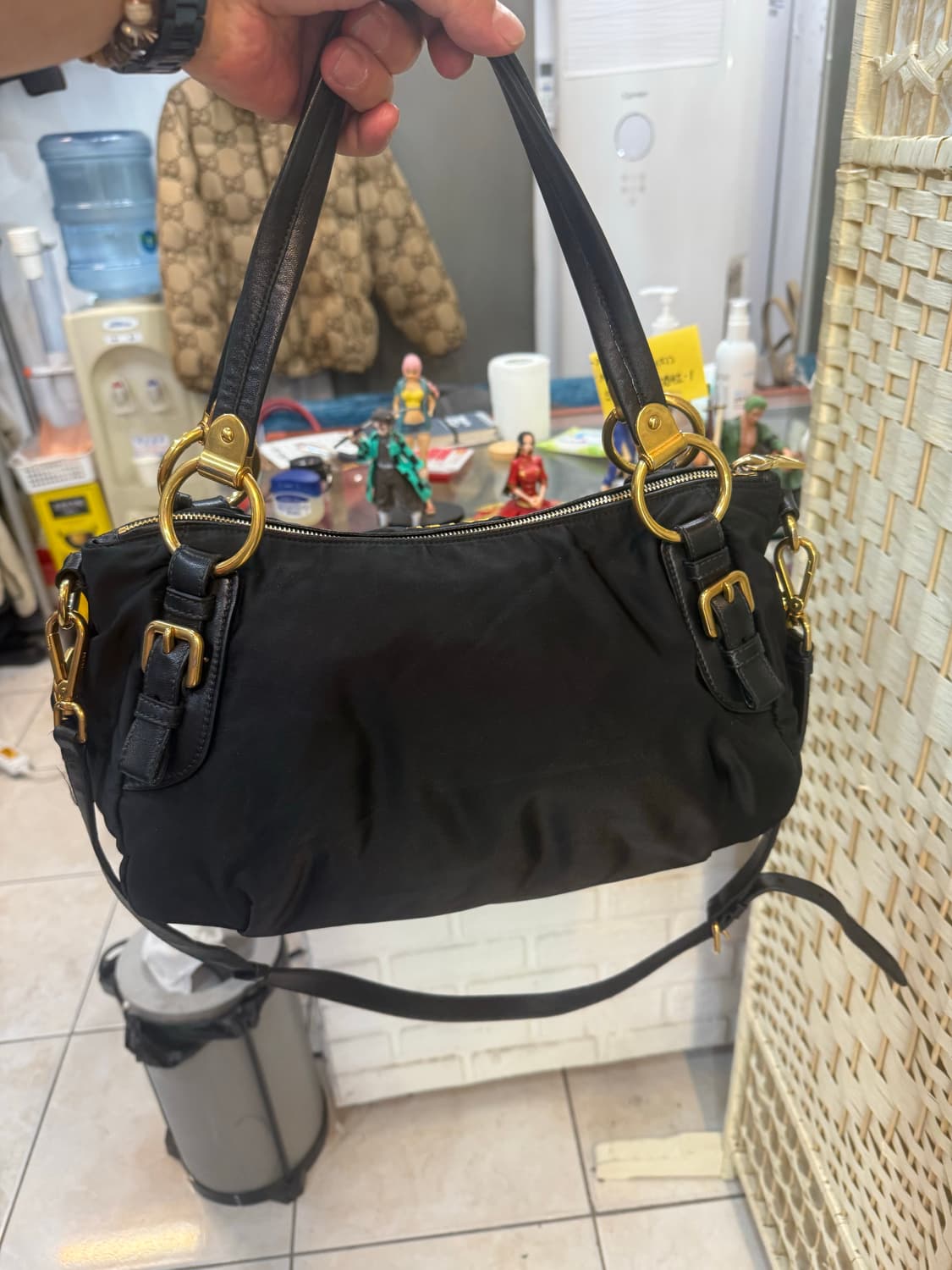 정품 프라다 나일론 2way백 팝니다 상품이미지4