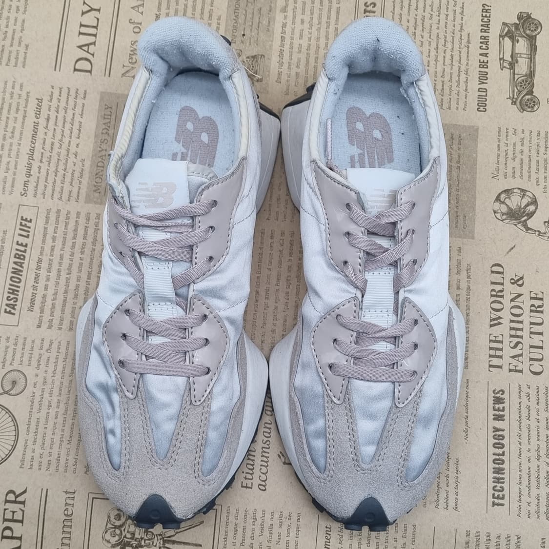 뉴발란스 327 아이보리 스니커즈235 상품이미지2