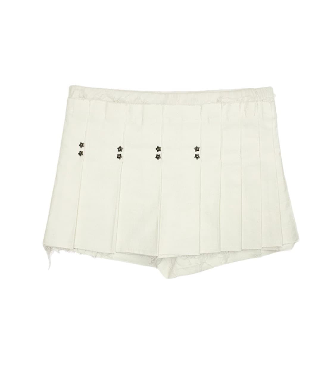 본네 스타 리벳 플리츠 스커트  상품이미지1