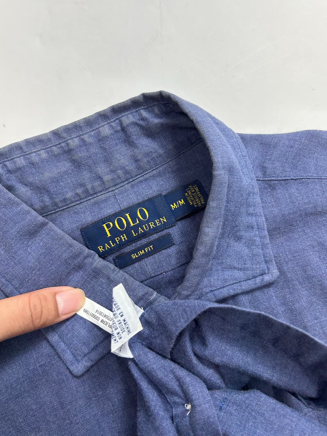 폴로 랄프로렌 딥 네이비 포니 셔츠 M 상품이미지5