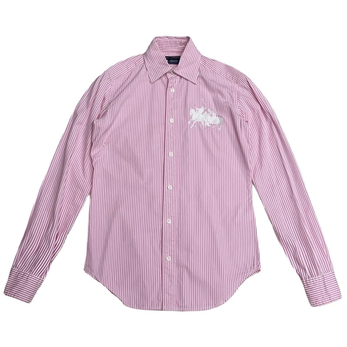 POLO 빅포니 핑크 스트라이프 셔츠 2 상품이미지1