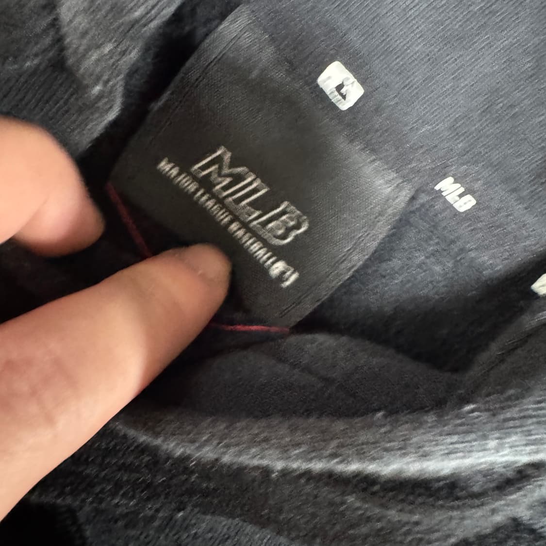 MLB 가슴 로고 후드티 상품이미지2