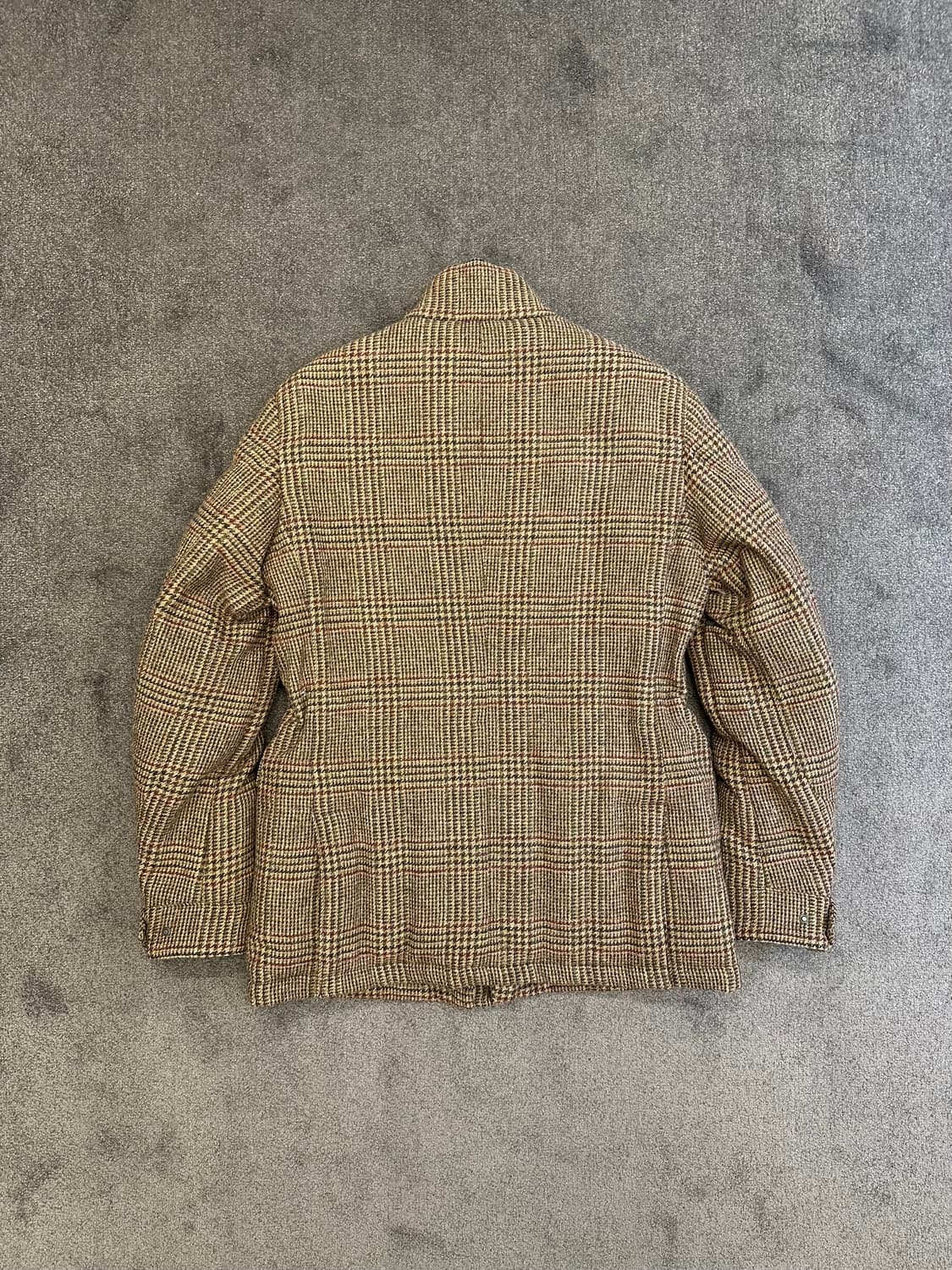 Montedoro 남성 체크 트위드 패딩자켓 L 상품이미지2