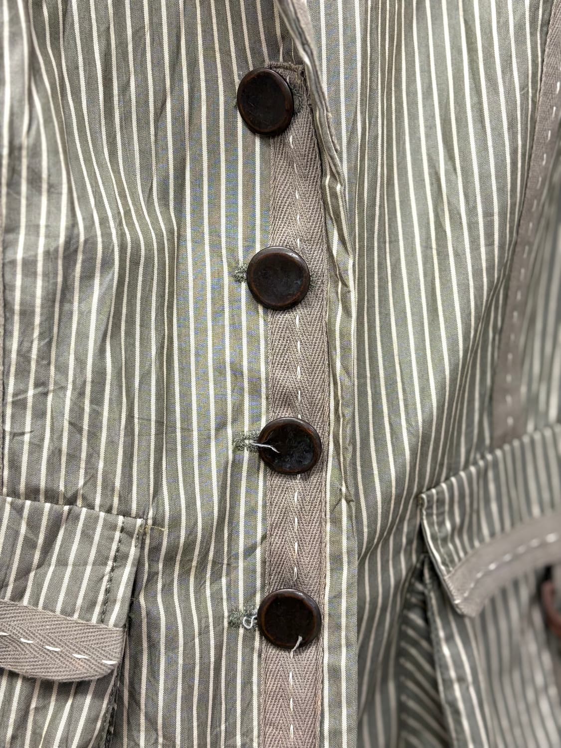 HYBRIS 빈티지 스트라이프 코튼 자켓 상품이미지5