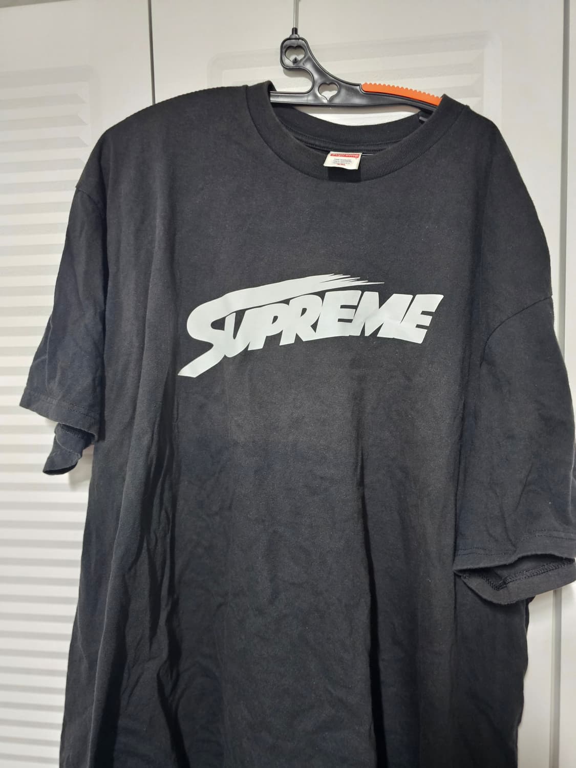 슈프림 스트리터파이터 블랙xxl 반팔 상품이미지2