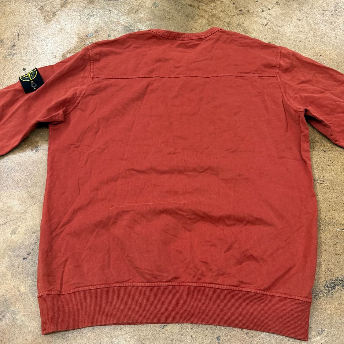 [정품/XL] 스톤아일랜드 맨투맨 레드 b15 상품이미지4