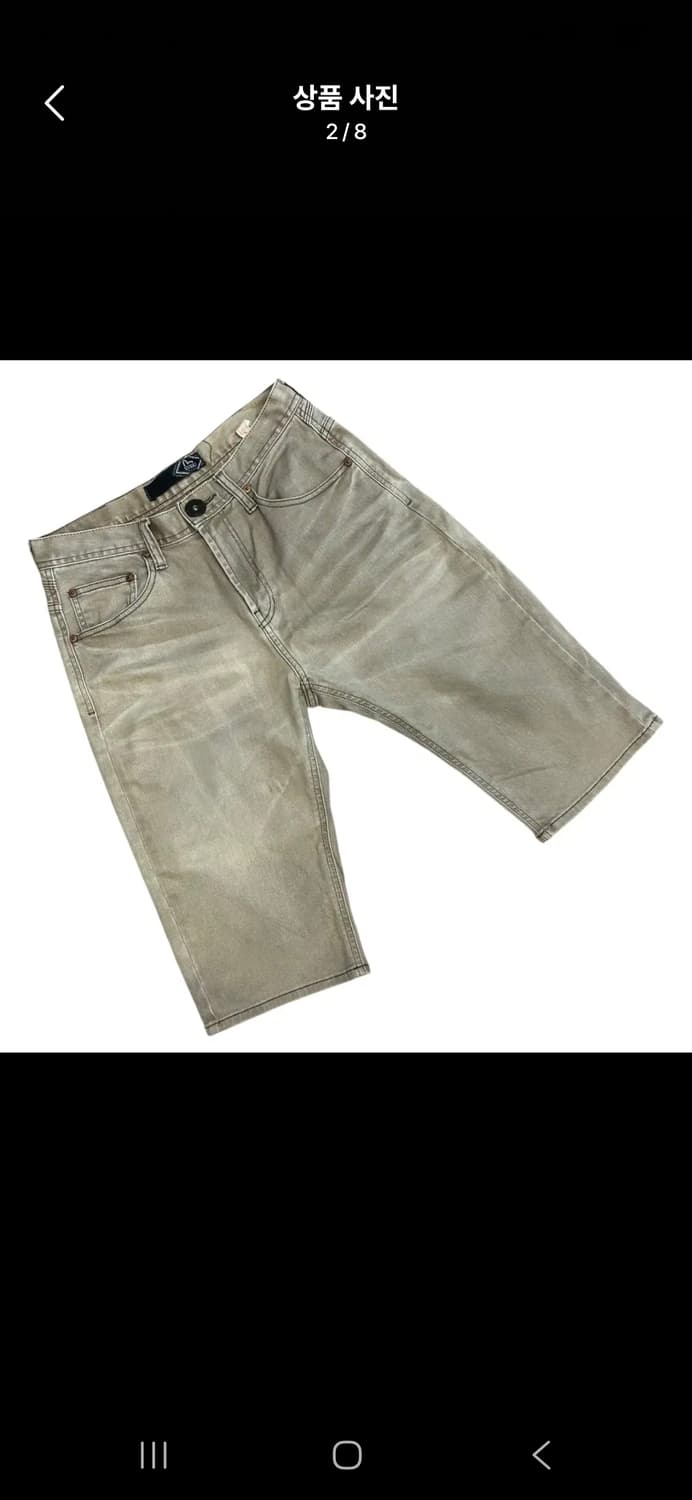 (마지막특가) 에비수 빈티지 워싱 반바지 30 상품이미지2