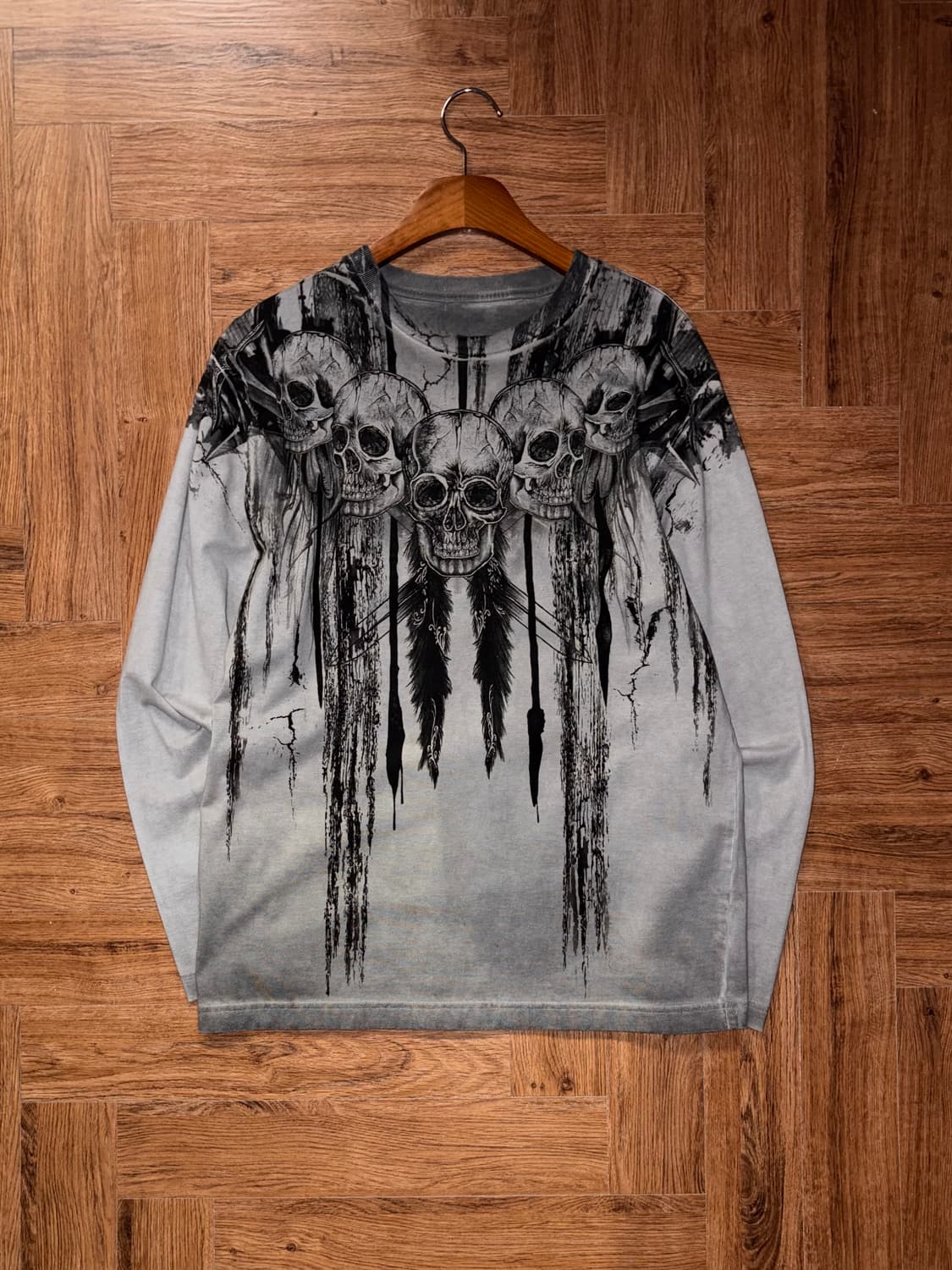 버커루 락시크 해골 롱슬리브 상품이미지2