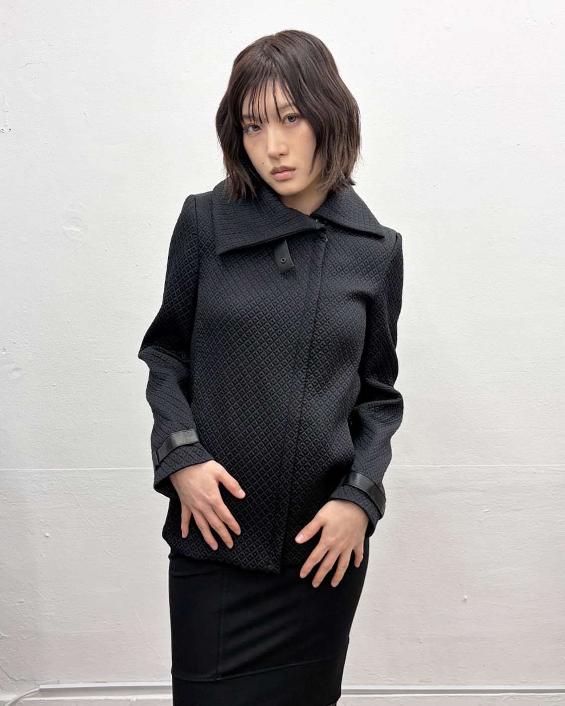 00s 엠포리오 아르마니 퀼티드 자켓 상품이미지2