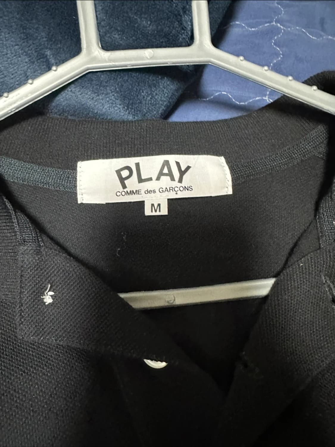 [백화점판,M] 꼼데가르송 카라티 블랙 상품이미지4