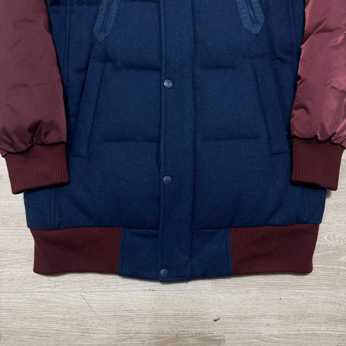 코오롱스포츠 구스다운 니트 패딩 상품이미지3