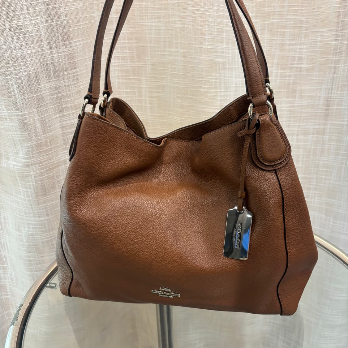 정품 코치 가죽 숄더백     상품이미지2