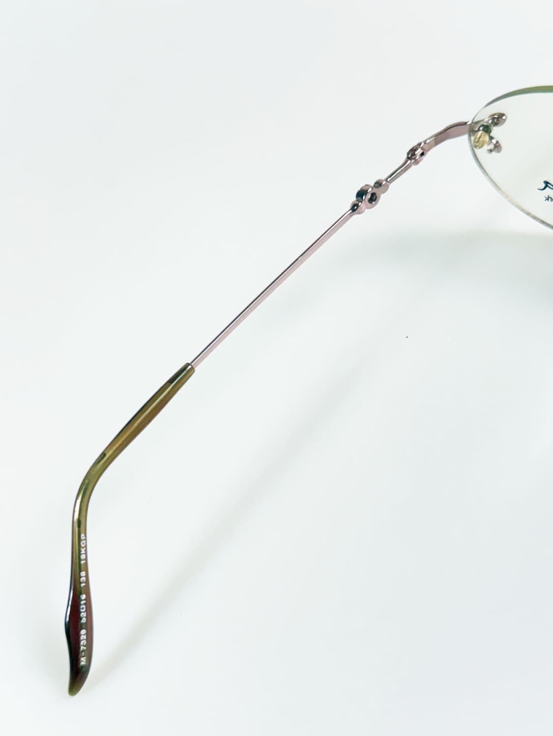 MOYA NEW YORK 오벌 무테 프레임 빈티지 안경 상품이미지7