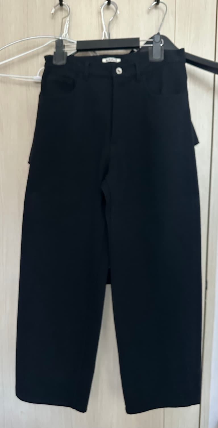 (4size) 오라리 26ss 실크넵 데님 5p 블랙 수수료XX see  상품이미지1