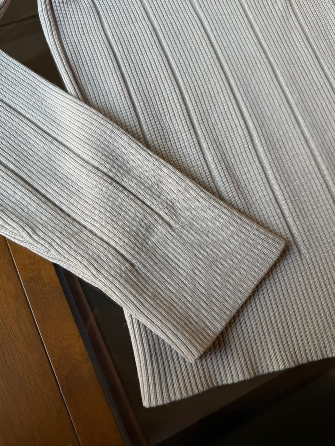 제냐 스포츠 숄칼라 니트 100 상품이미지10