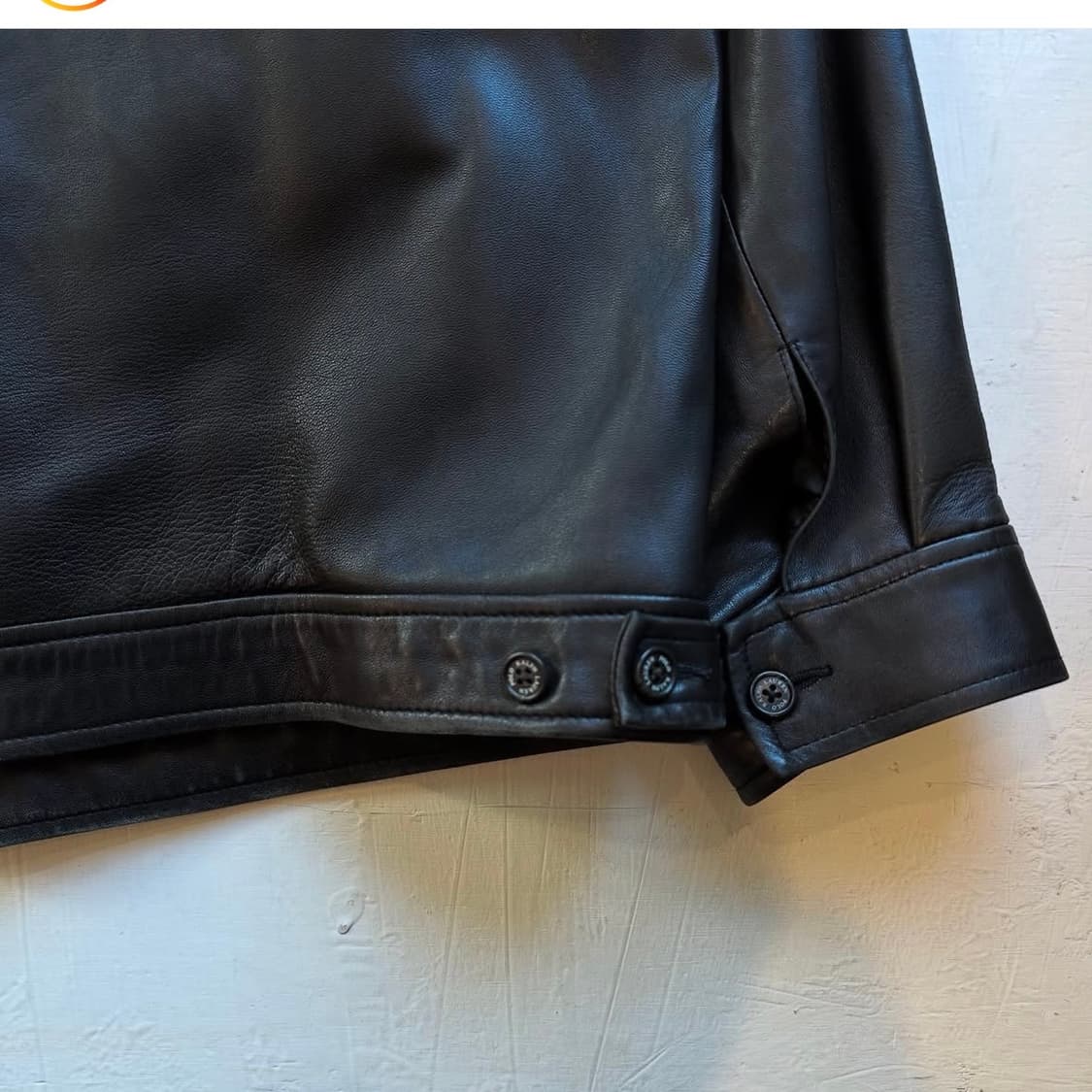 90‘s 폴로랄프로렌 브라운 쉽스킨 자켓 상품이미지5