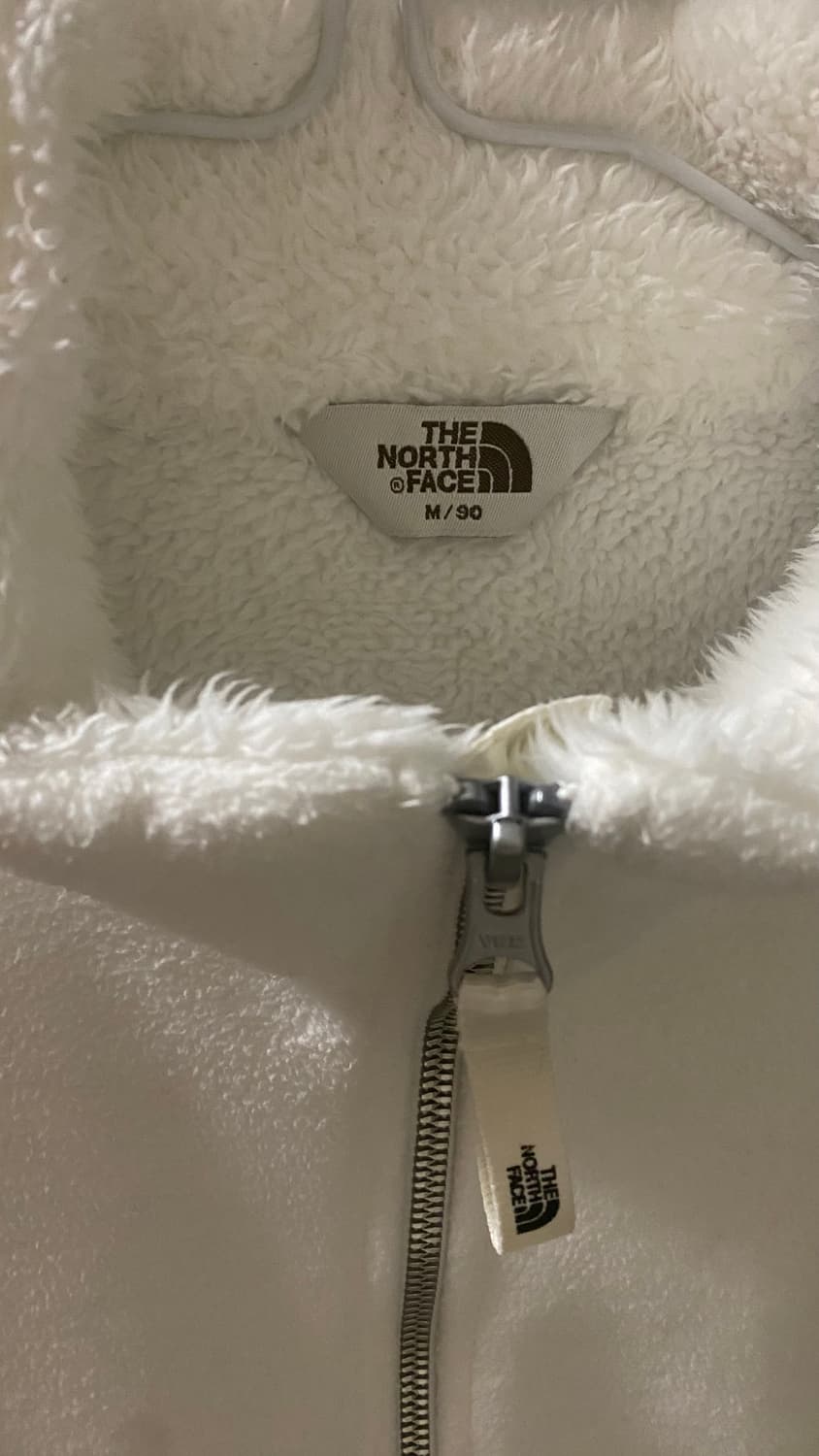 노스페이스 화이트 후리스 상품이미지2