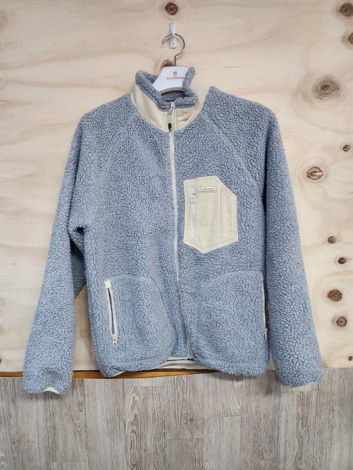 393)  후아유 캘리포니아 뽀글이 후리스 자켓 상품이미지1