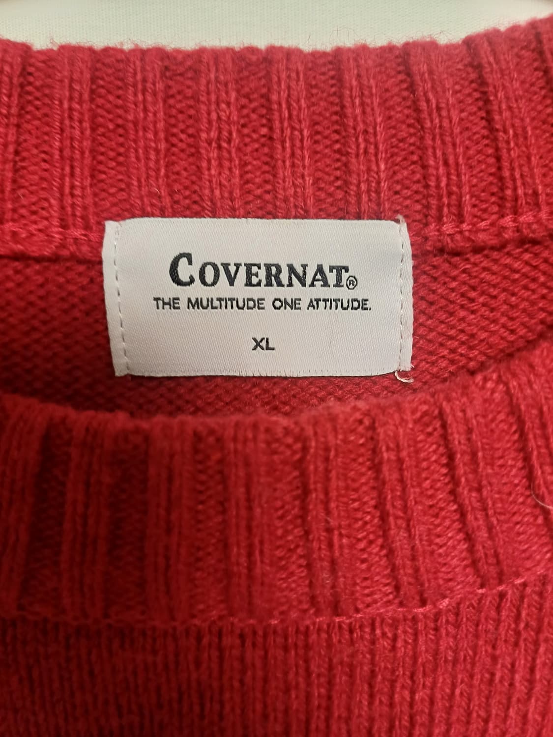 커버낫 COVERNAT Big C Knit / XL /  상품이미지3