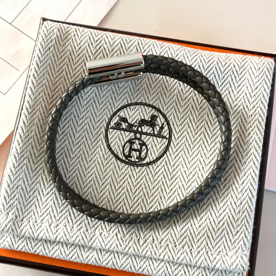 [25년도/풀박스] 에르메스 투니스 트레쎄 T4 팔찌 상품이미지6