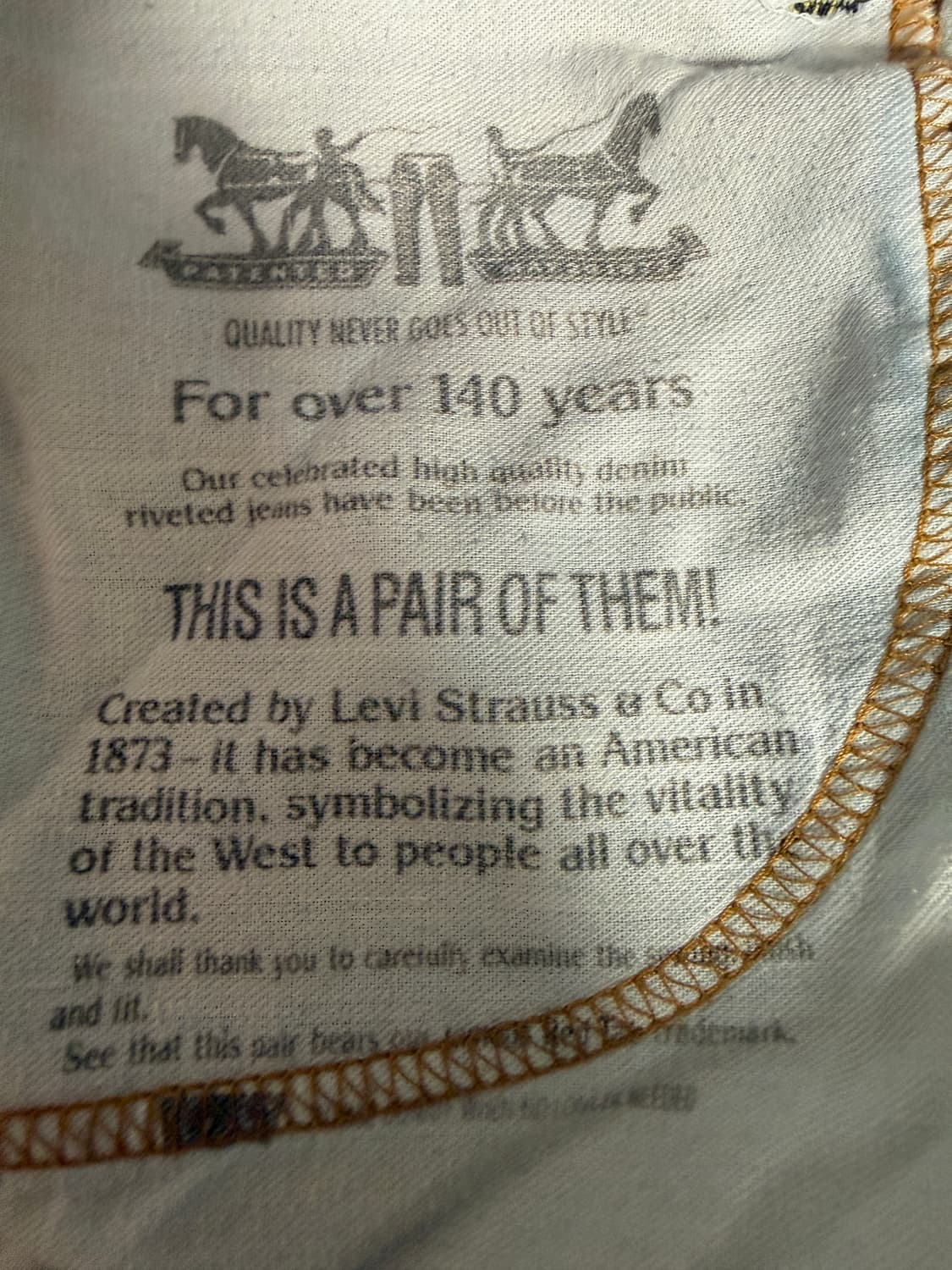 리바이스 517 연청 상품이미지3