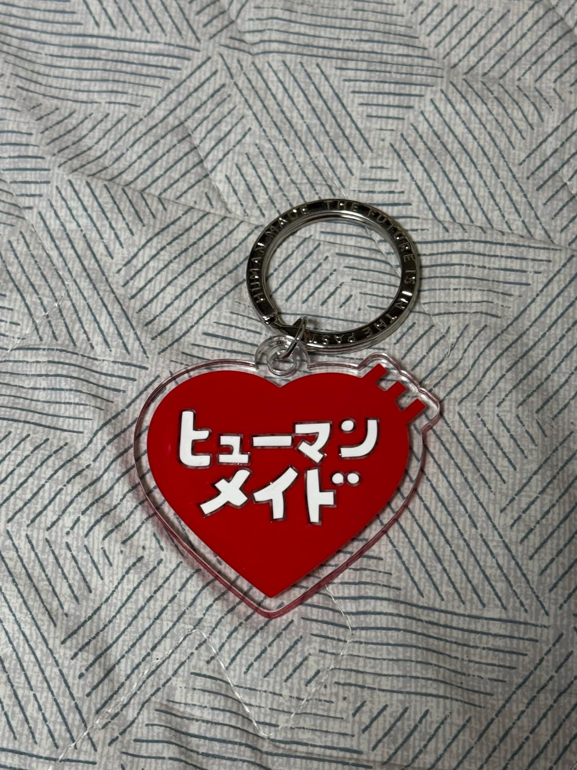 휴먼 메이드 케이코 소오토메 하트 키링 레드 상품이미지2