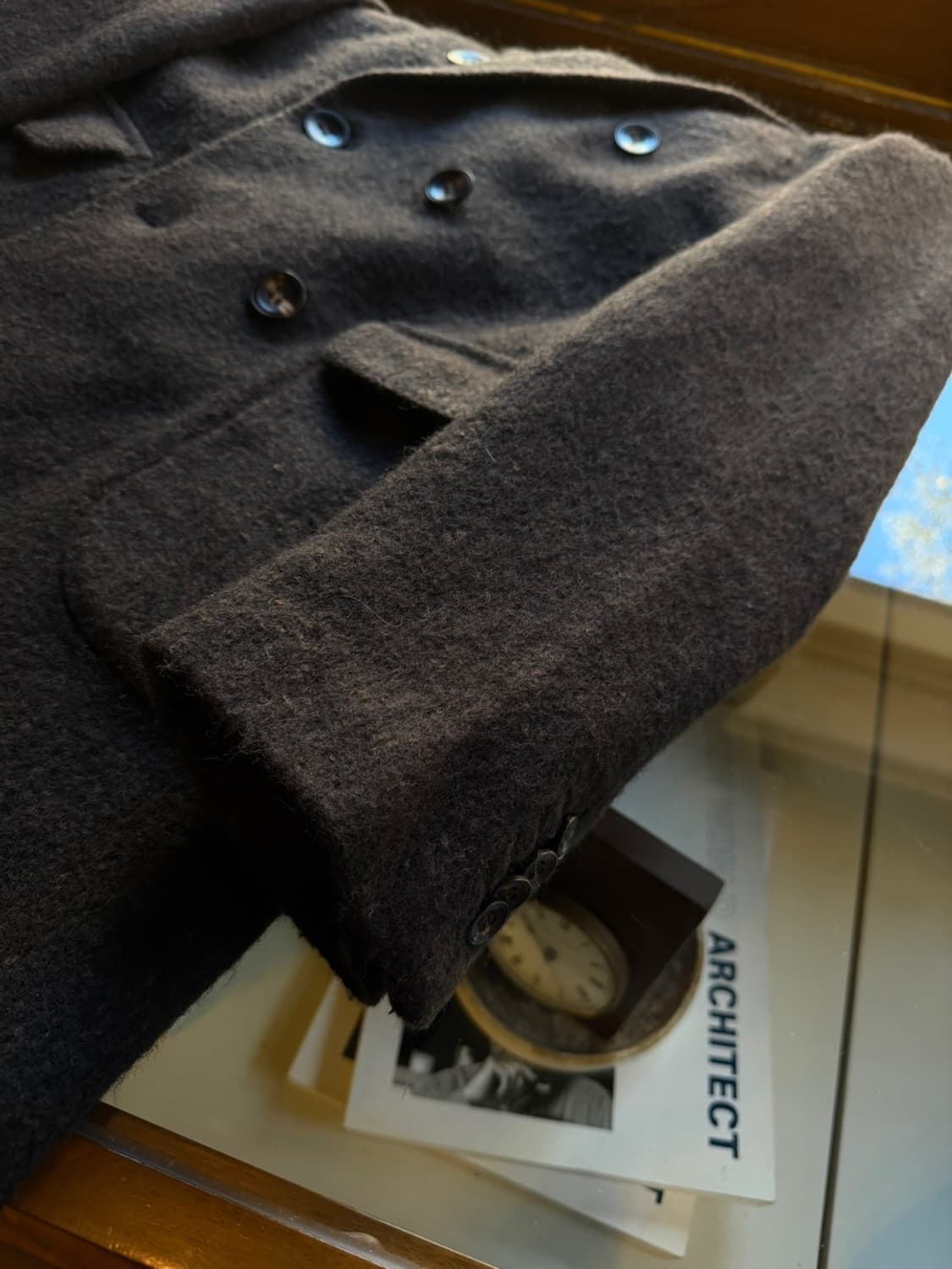 Hevo 헤보 더블 브레스티드 코트 100~103 상품이미지10