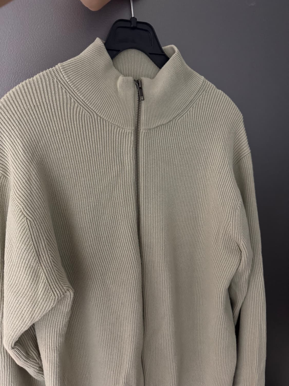 Muji rib cardigan  상품이미지2