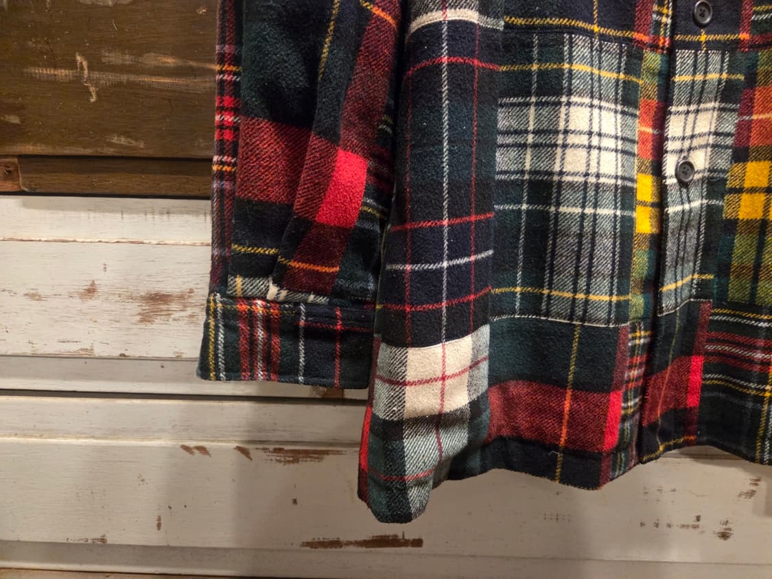 파쏘나블 패치워크 자켓 상품이미지6