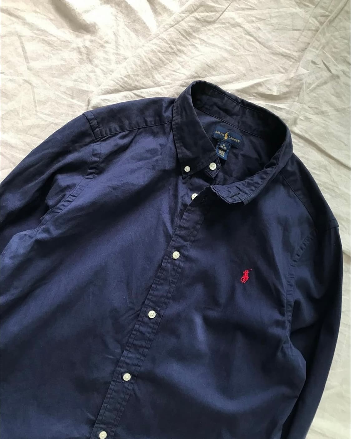 폴로 랄프로렌 포니 로고 네이비 셔츠 상품이미지7
