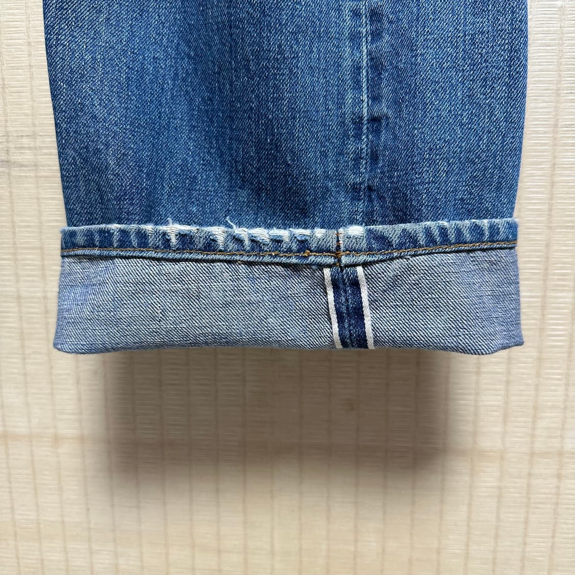 70s 66전기 빈티지 리바이스 501 셀비지 청바지 상품이미지4