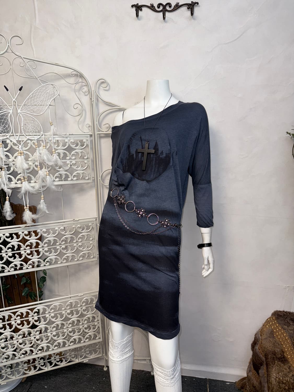 DIESEL dark navy city tie dye ops 상품이미지2