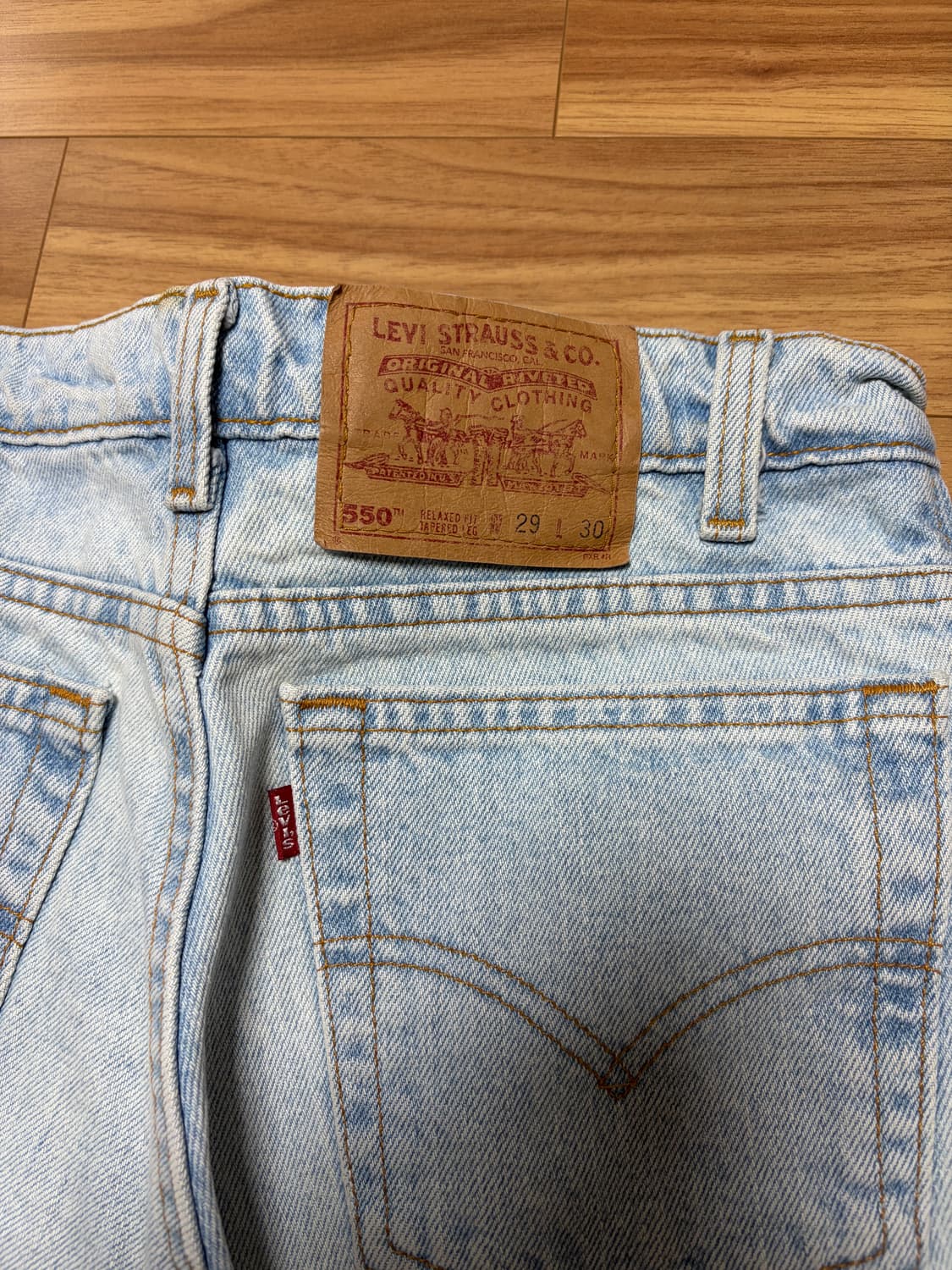 리바이스 550 쇼츠 usa 상품이미지3