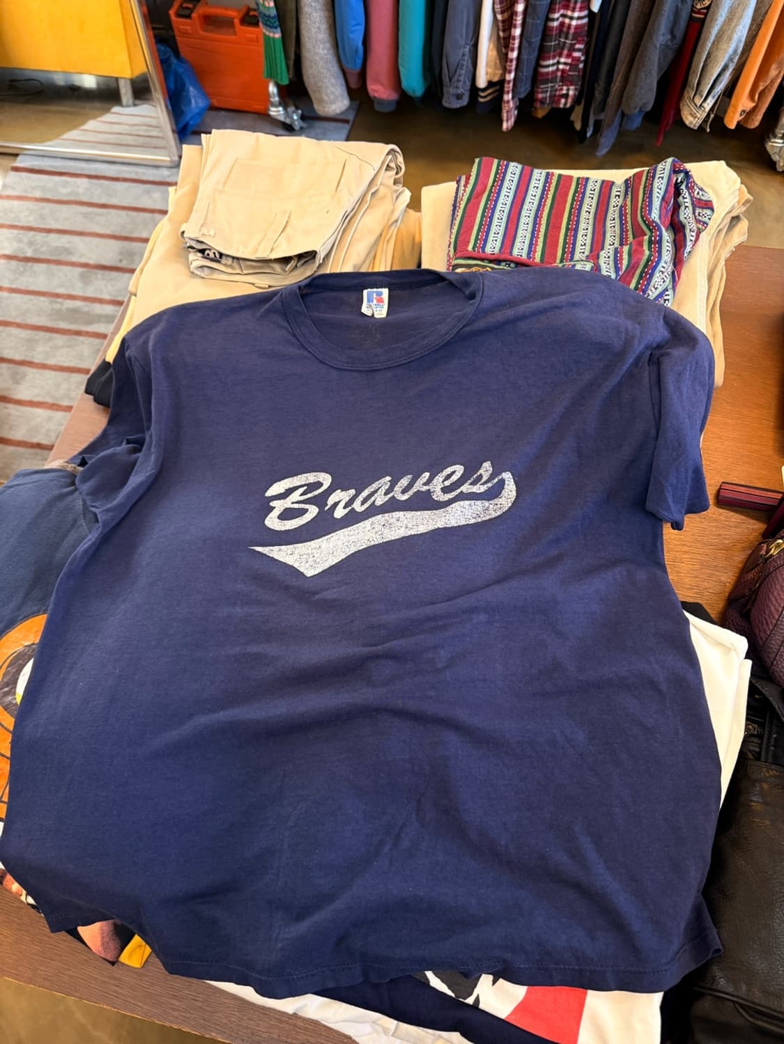 80s 러셀 Atlanta Braves mlb 상품이미지1