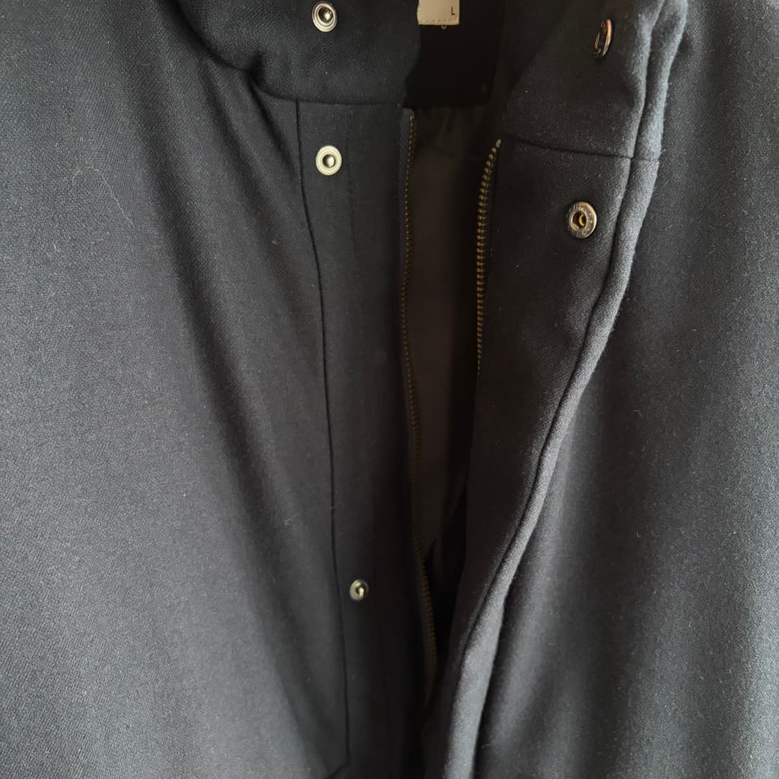 (L)비슬로우 스탠다드 패딩 점퍼 네이비 상품이미지2