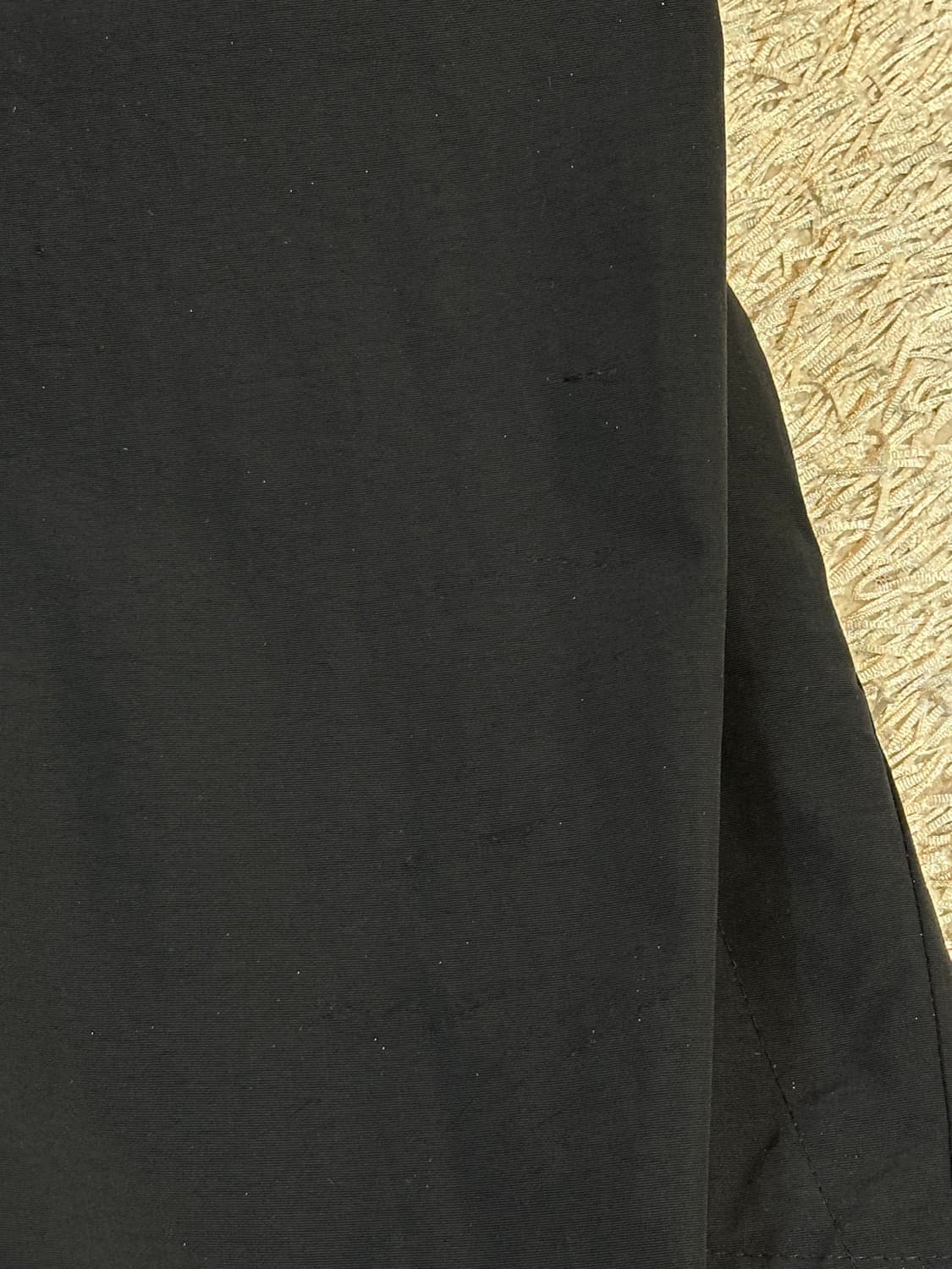 노스페이스 사이드포켓 나일론 바람막이 자켓 블랙 상품이미지4