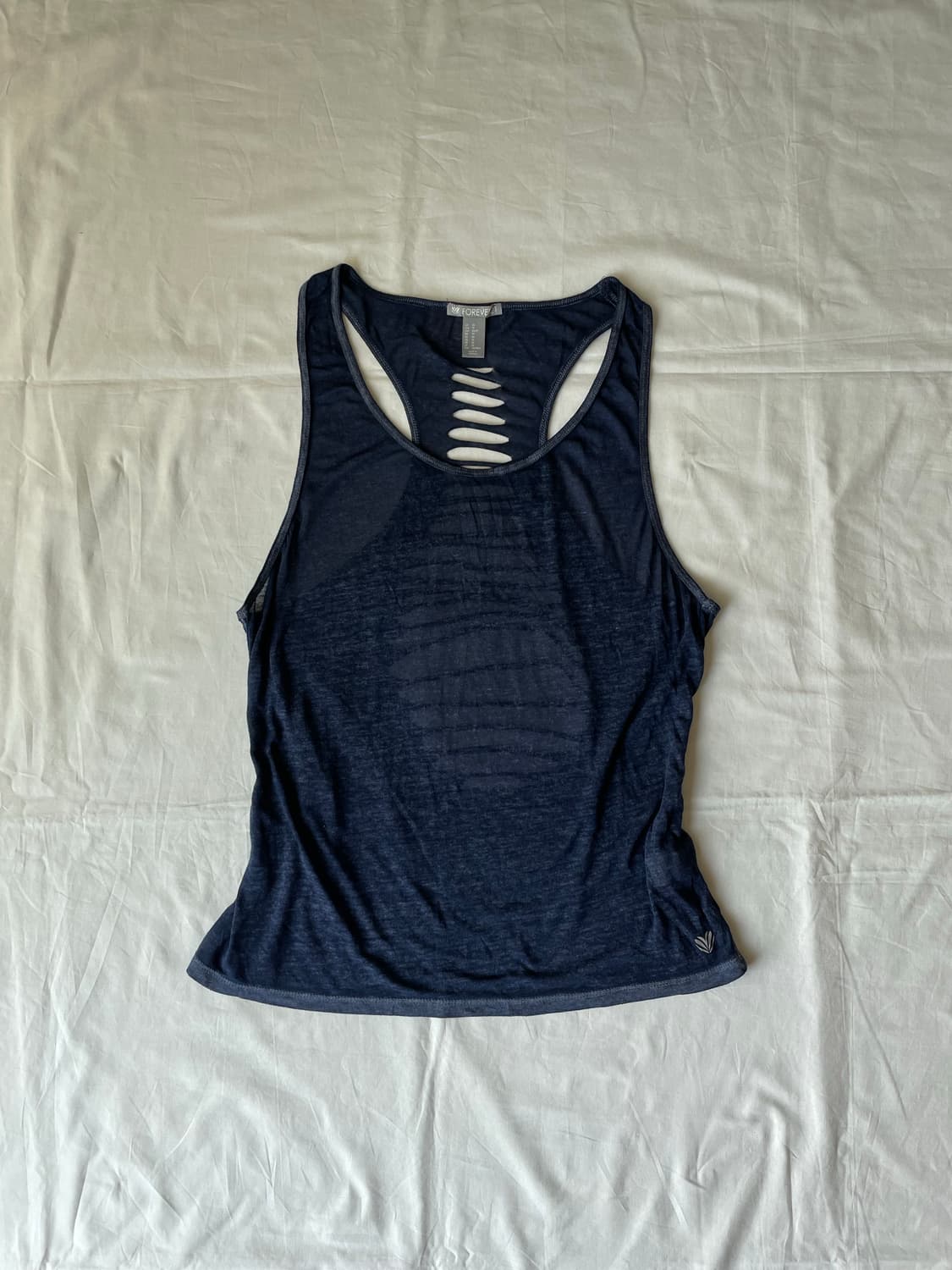FOREVER21 SLASHED TANK TOP 상품이미지1