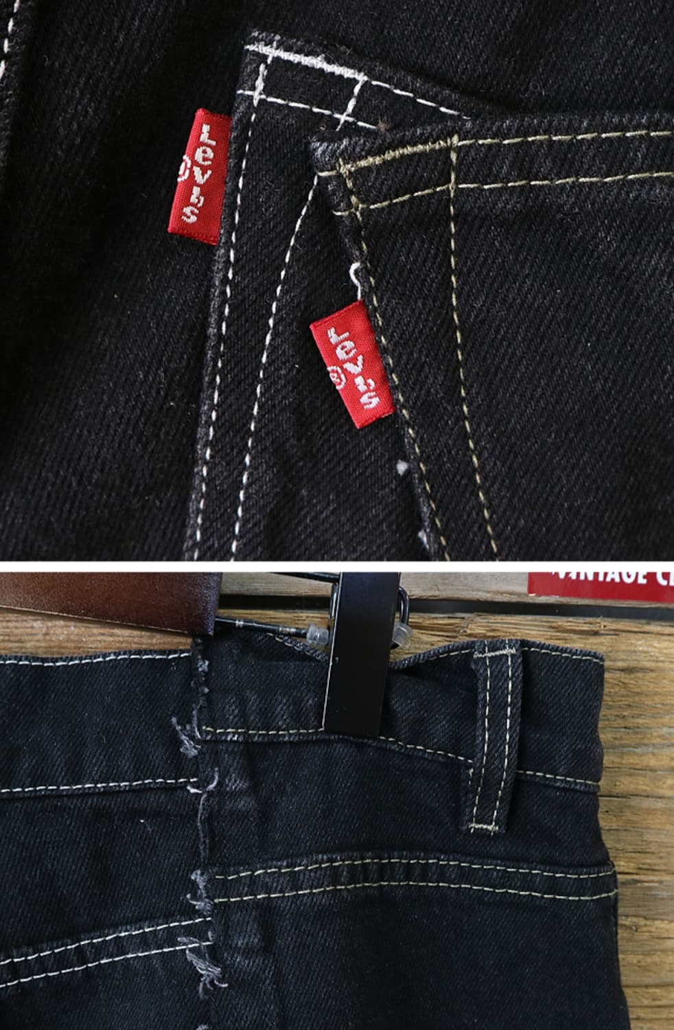 일본판 OLD PARK 올드 파크 리바이스 와이드 핏 커스텀 데님

 상품이미지7