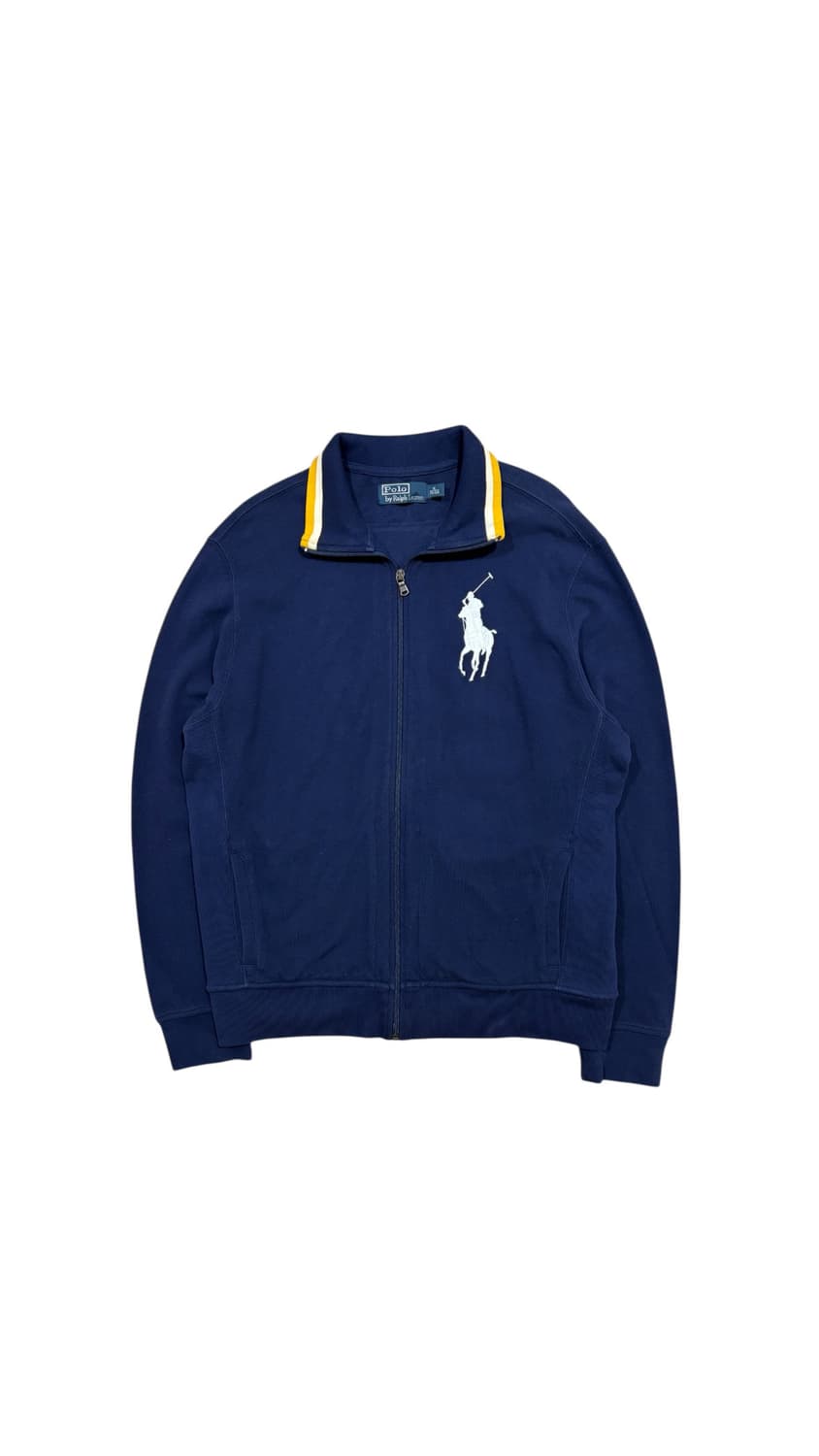 폴로 랄프로렌 빅포니 집업 져지 네이비  상품이미지2