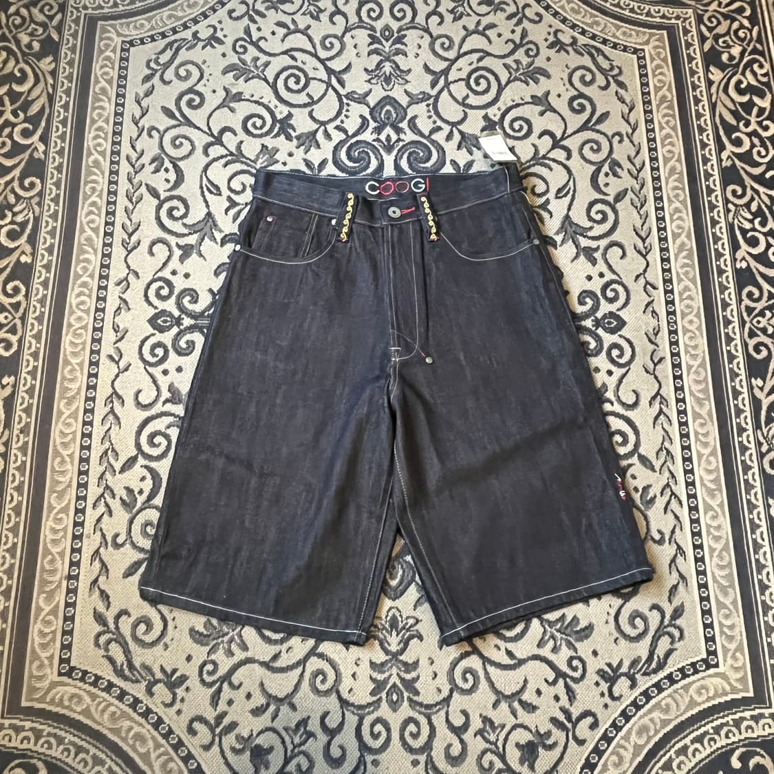 34 COOGI 데님 하프 팬츠/W2382 상품이미지3