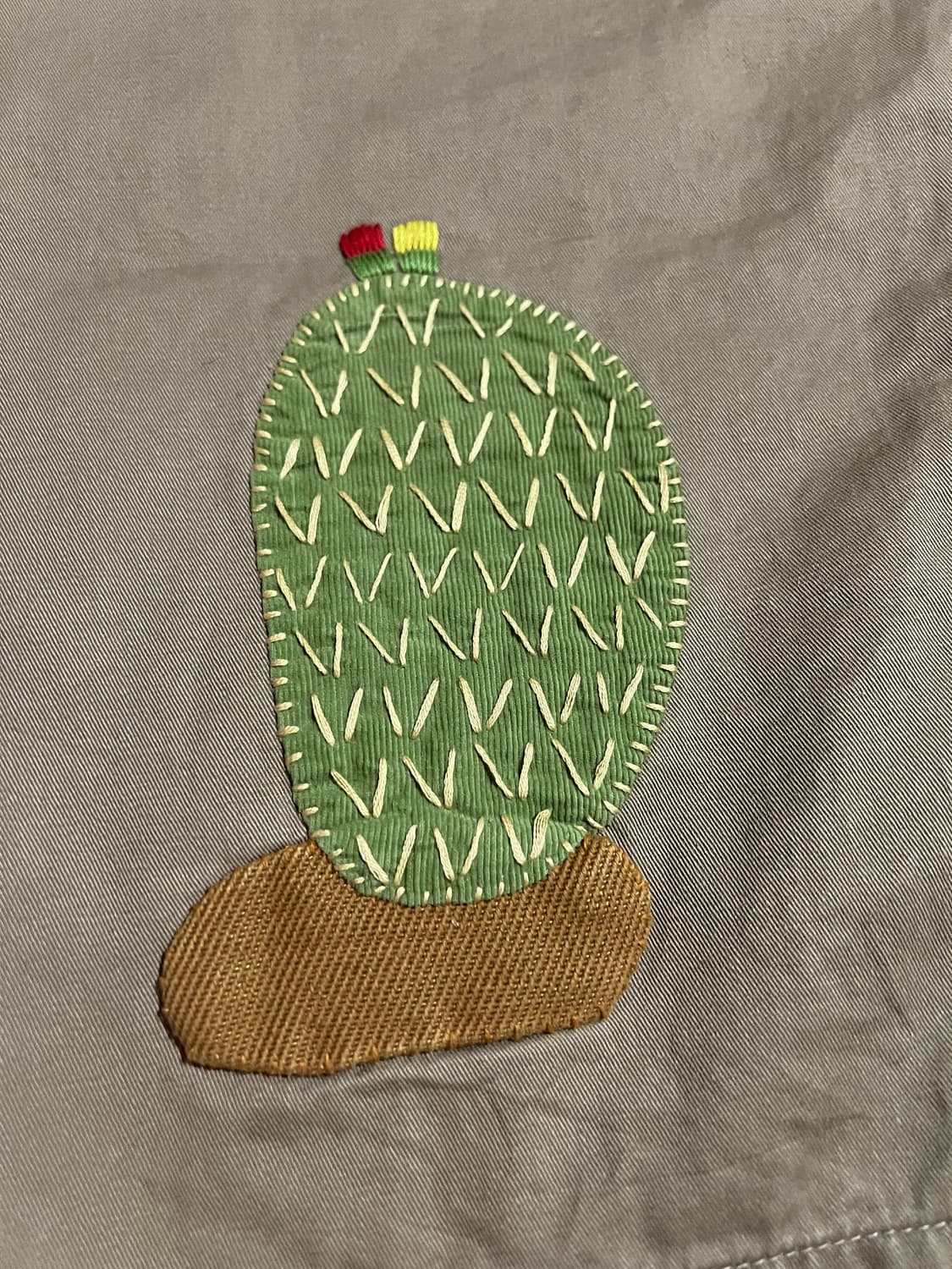 캐피탈 선인장 자수 치노 팬츠 4 상품이미지7