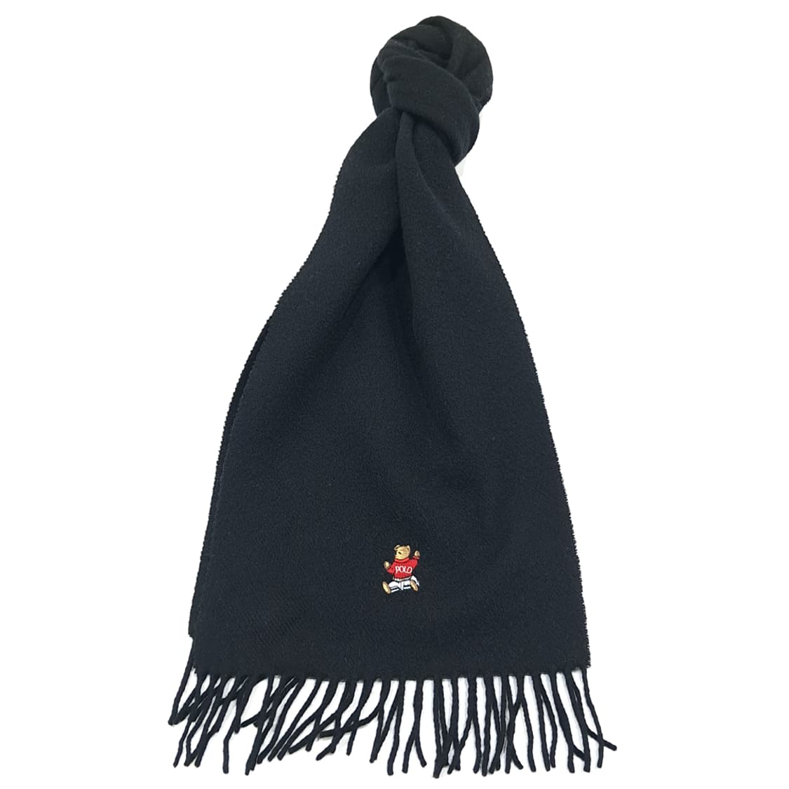 MX374 폴로 스코틀랜드판 램스울 폴로베어 머플러 상품이미지1