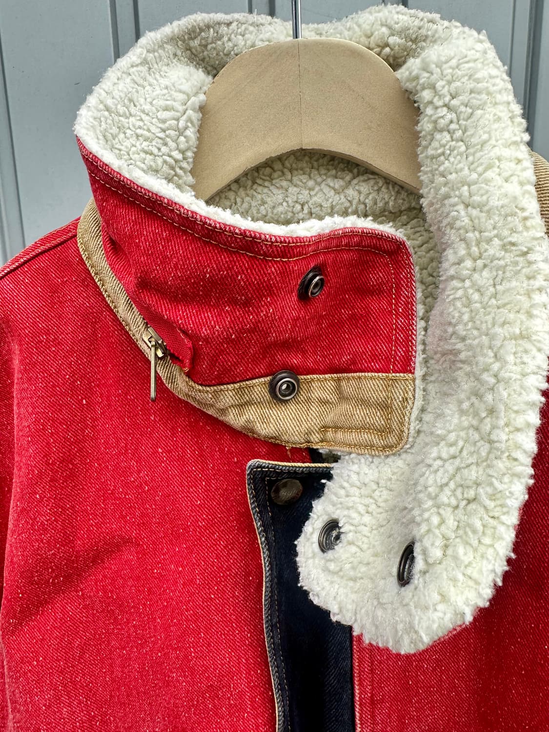 프랑스 빈티지 컬러블록자켓 상품이미지6