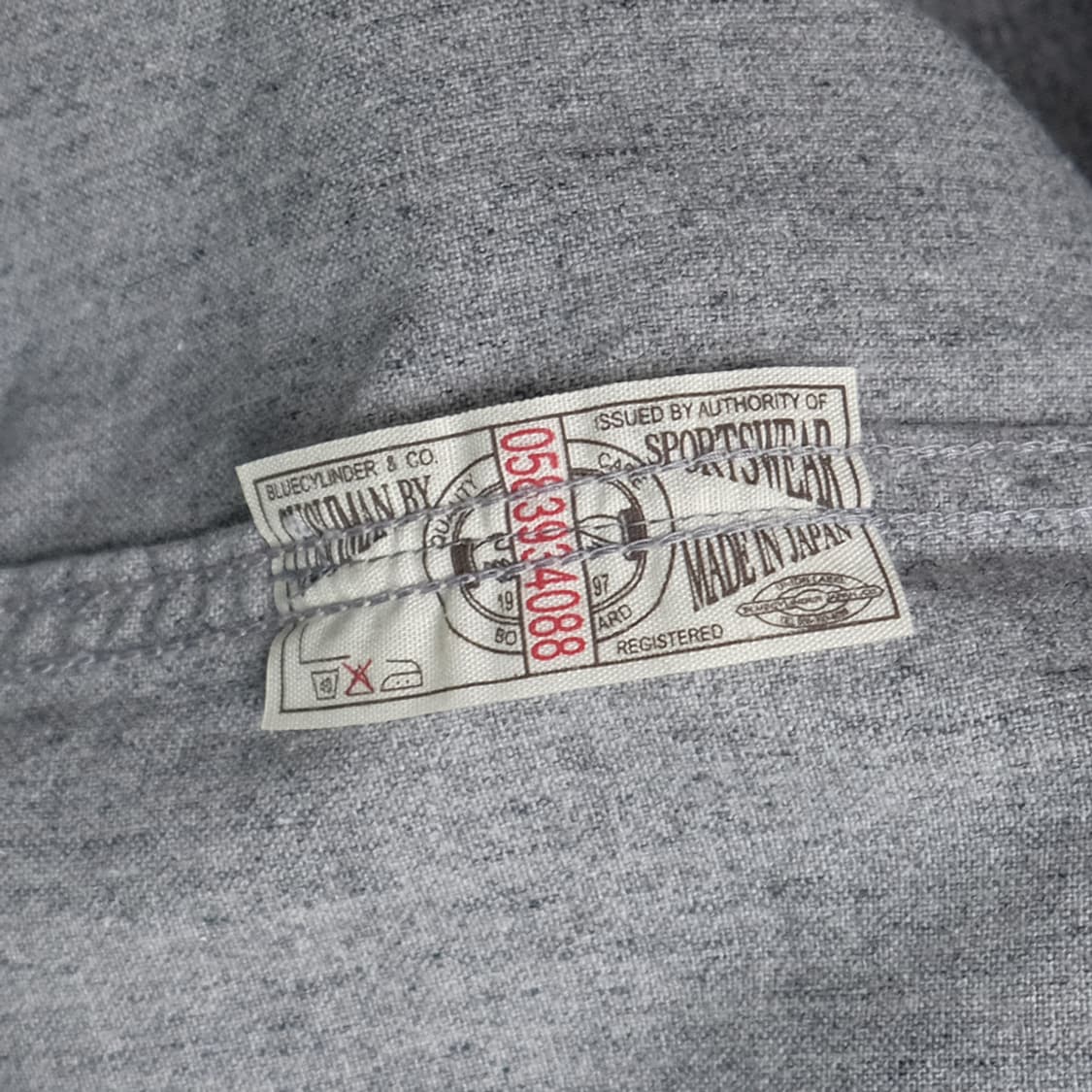 30's half zip baseball shirt 상품이미지7