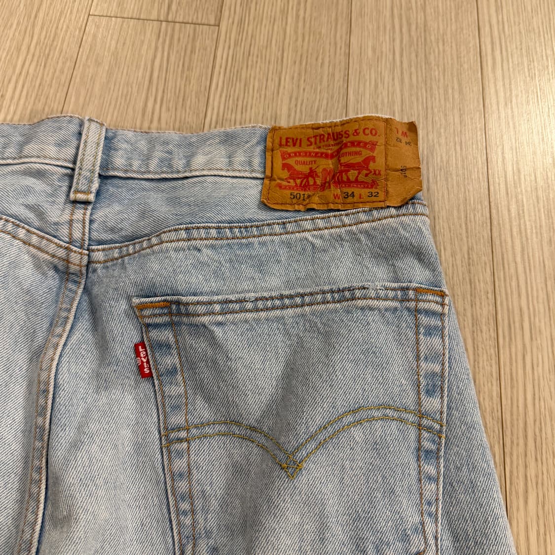 LEVI’S 501 34X32 상품이미지3