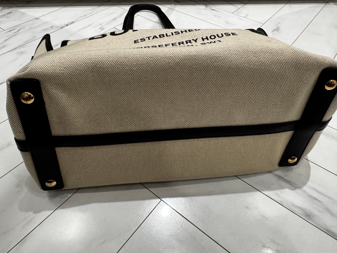 ++ 버버리 캔버스 보스턴백 (기저귀가방) ++ 상품이미지6