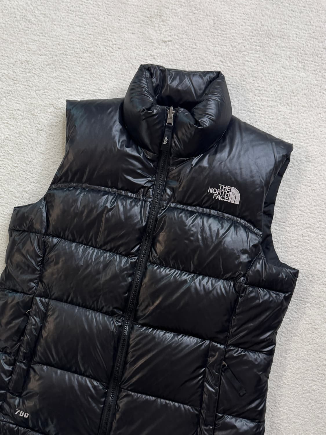 노스페이스 우먼 눕시700 구스다운 패딩 조끼 베스트 상품이미지1