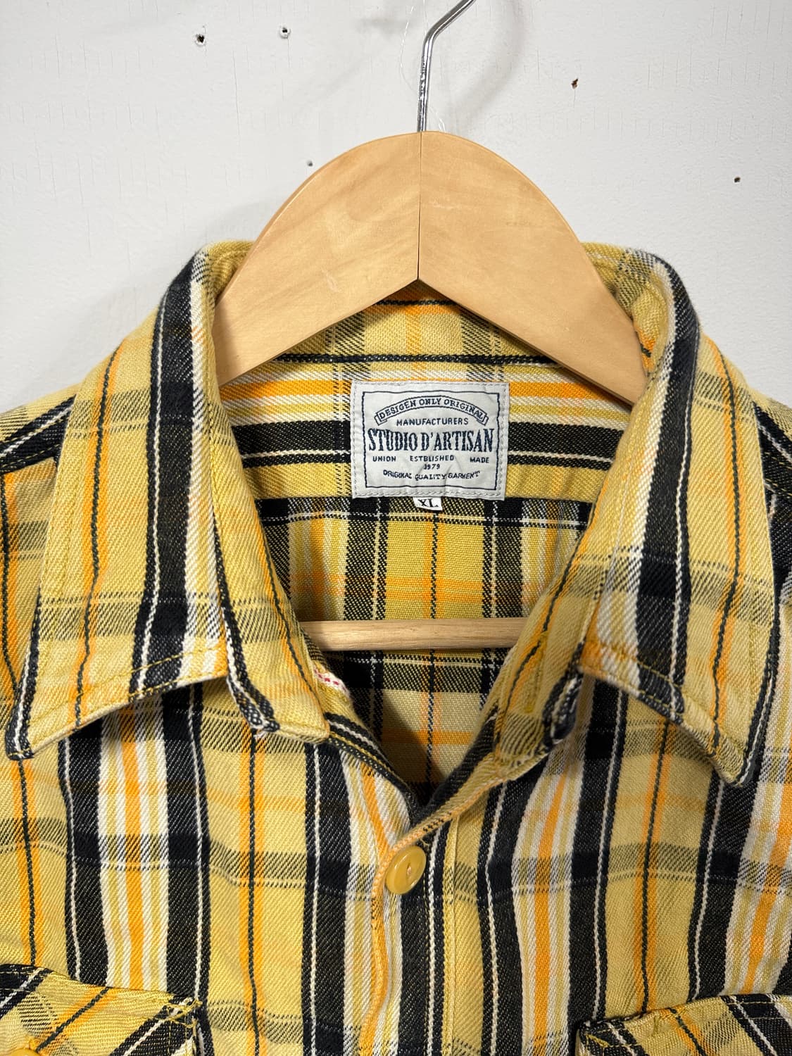 스튜디오 다치산 셀비지 워크셔츠 상품이미지3