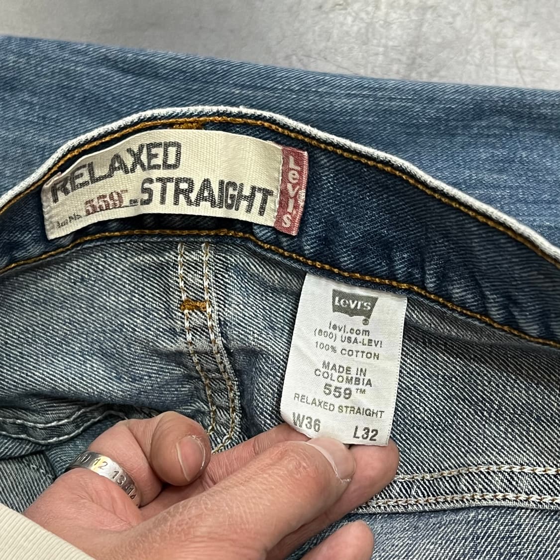  리바이스 559 데님 팬츠 y15228 상품이미지6