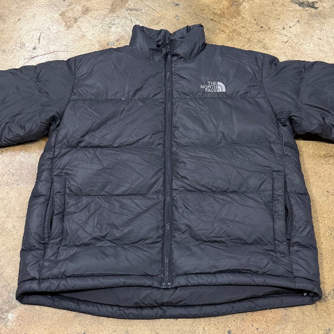 [정품/M] 노스페이스 블랙 패딩 점퍼 b19 상품이미지3